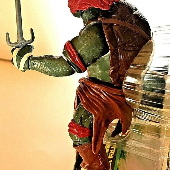 TEENAGE MUTANT NINJA TURTLES RAPHAEL COMBAT WARRIO - Picture 4 of 10